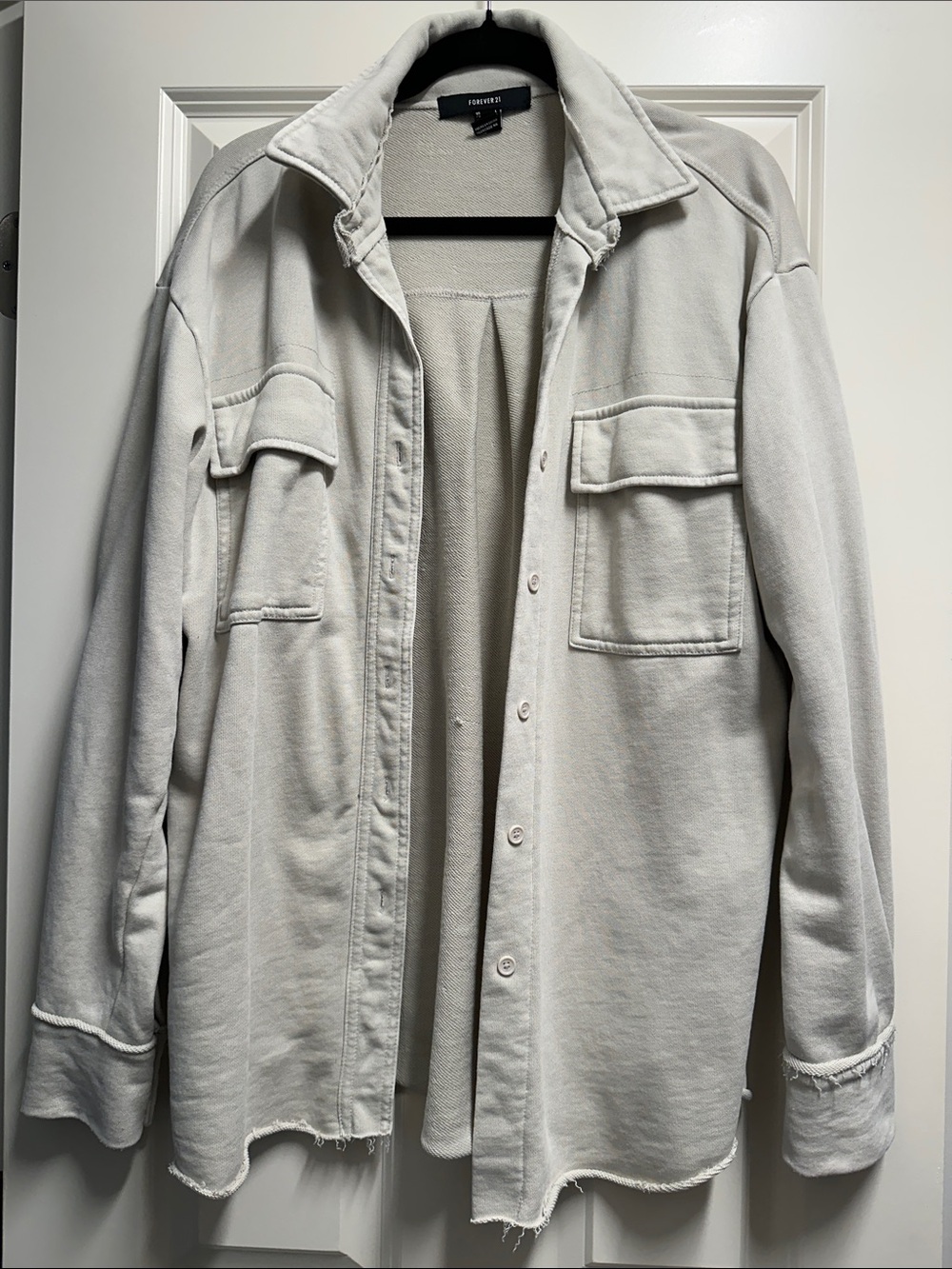 Forever 21 Oversized Shirt Jacket